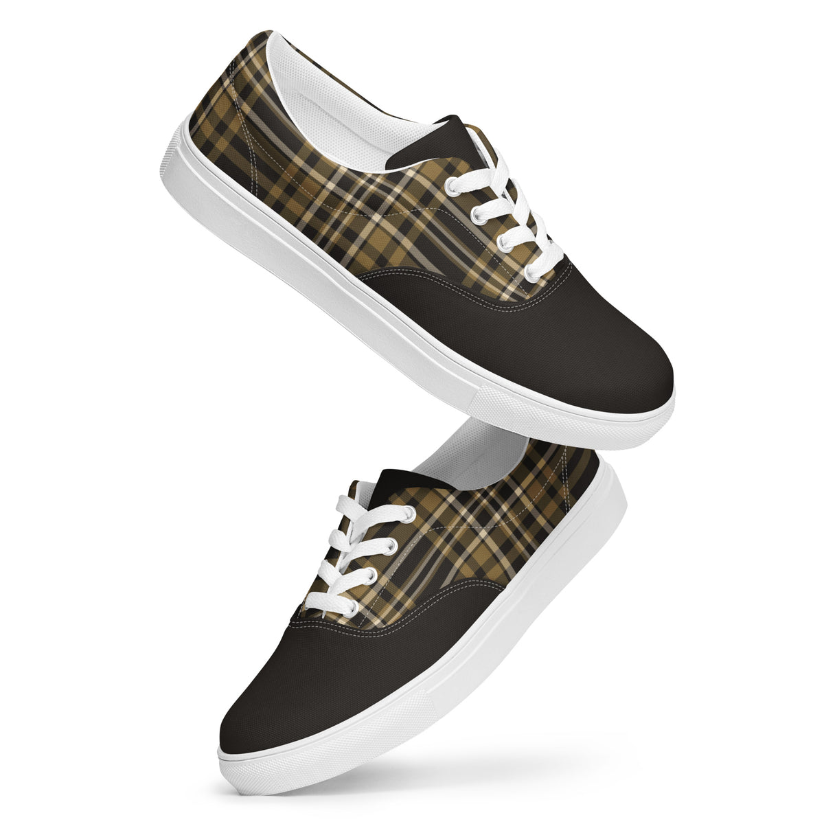 Women’s lace-up canvas shoes