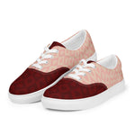 Women’s lace-up canvas shoes