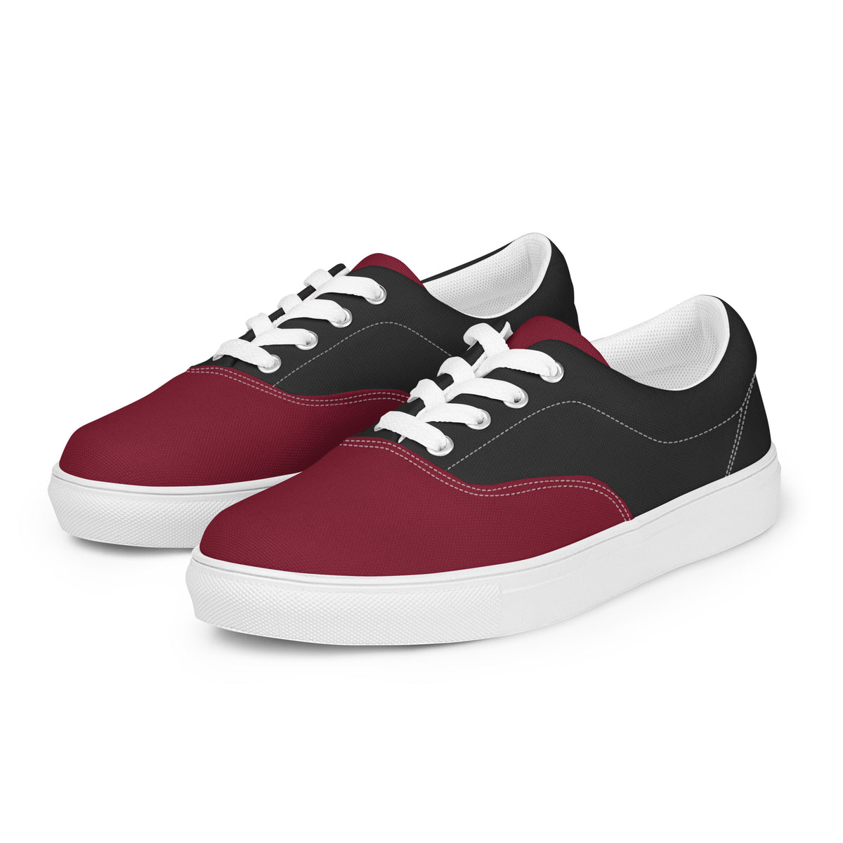 Women’s lace-up canvas shoes