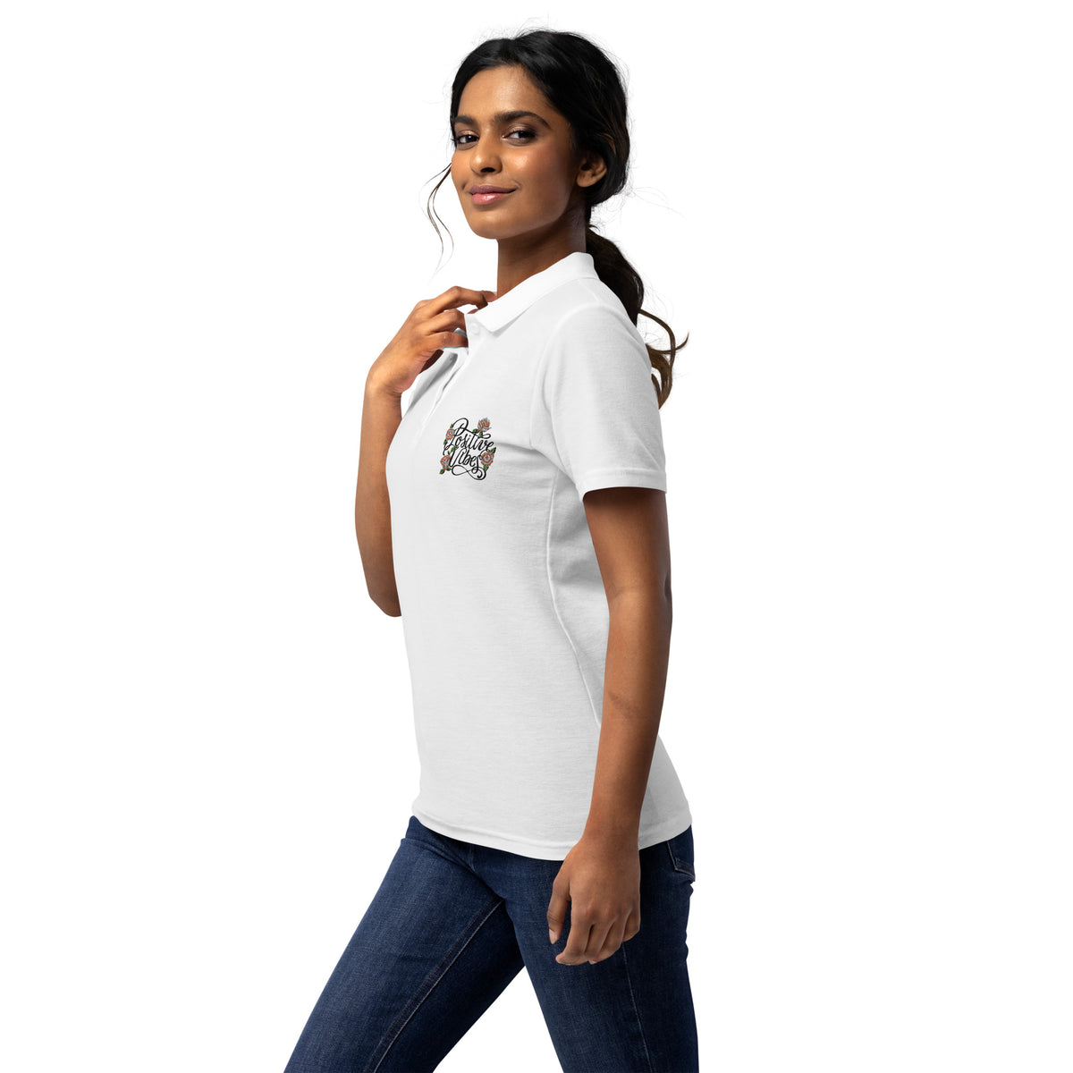 Women’s pique polo shirt