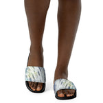 Women's Abstract Watercolor Slide Sandals