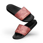 Women's Vintage Script Slide Sandals